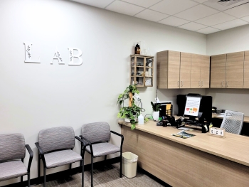 Lab waiting room