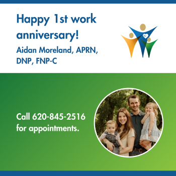 Aidan Moreland Celebrates 1 Year Anniversary
